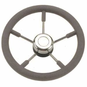 Volante a 5 razze grigio