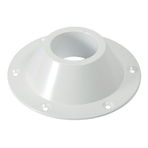 Base superiore in alluminio bianco per tavolino