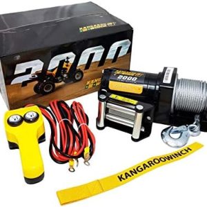 Verricello elettrico 12v 2000lbs 906kg WINCH