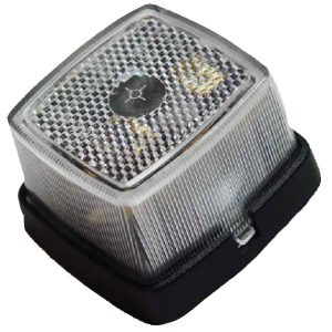 Fanale laterale d'ingombro universale per carrello e rimorchio