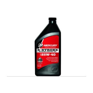 Olio Mercury/Quicksilver per motore 25w40 Marine Engine 4T 1L