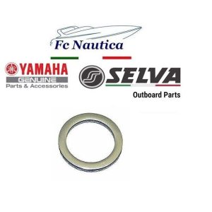 Guarnizione in alluminio per tappo olio motore Selva e Yamaha