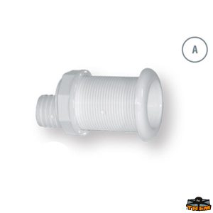 Boccola di scarico acqua lunghezza 42 mm
