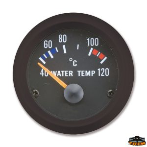 Indicatore temperatura acqua con sensore colore nero