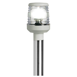 Asta led estraibile 60 cm con base bianca