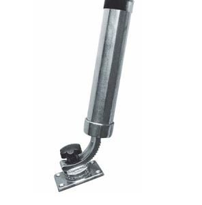 Portacanna a cremagliera inox regolabile a 360°