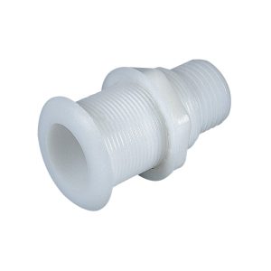 Scarico a mare / boccola / passa scafo con ghiera diam int 40 mm