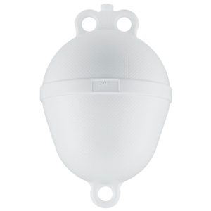 Gavitello 10 lt boa a pera per ormeggio colore bianco