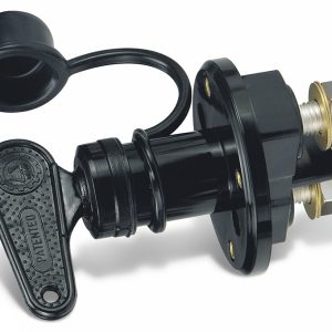 Staccabatteria in tecnopolimero nero 100 Amp