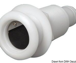 Scarico nylon 2" 1/4 mm 38 con valvola non ritorno
