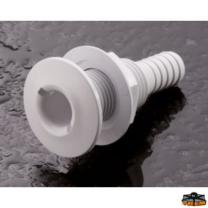 Scarico a mare con ghiera (ombrinale) in plastica