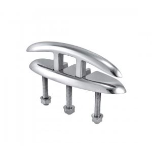Bitta abbattibile in acciaio inox AISI 316 da mm 165