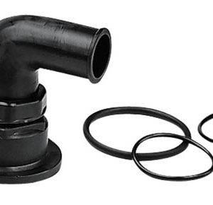 Bocchettone imbarco acqua mm 38 gomito 90°