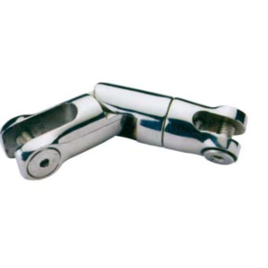 Giunto girevole doppio snodo inox per catena ancora Ø 6/8 mm