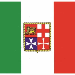 Bandiera adesiva Italia 120x160mm