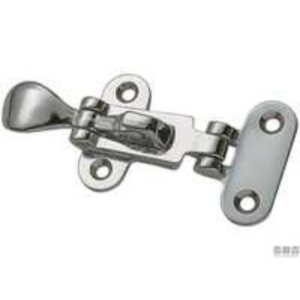 Chiusura Porta Lucchetto a Leva Reverse Cromata