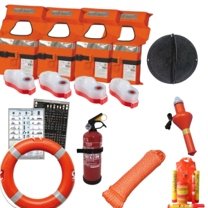 Kit sicurezza obbligatorio entro 6\12 miglia x 4 persone