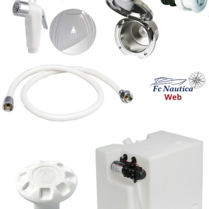 Kit doccetta completo con serbatoio 32 L tubo 4 mT