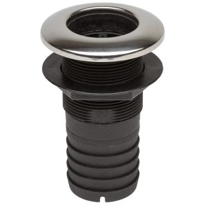 Passascafo con collare inox – Scarico a mare 1″1/4