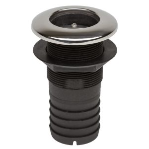 Passascafo valvolato con collare inox  scarico a mare – Attacco 2″ D50