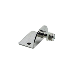 Piastrina 90° Inox con Perno Esterno Ø8 mm per Molle a Gas