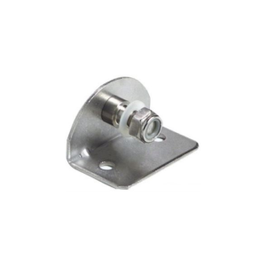 Piastrina 90° Inox con Filetto 8 mm Interno per Molle a Gas