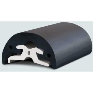 Bottazzo Profilo Parabordo Radial Nero H52 mm – 16 m