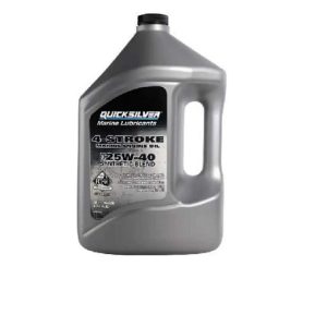 4 lt Olio QUICKSILVER per motore 25w40 HIGH PERFORMANCE