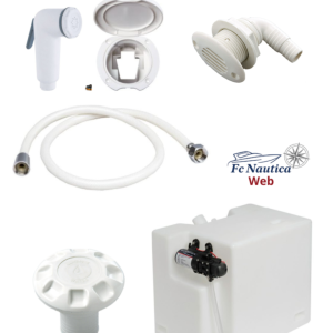 Kit doccetta completo con serbatoio 48 tubo 2,5 MT