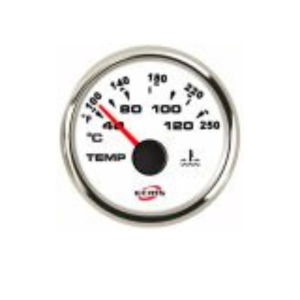 Termometro acqua ECMS con quadrante bianco